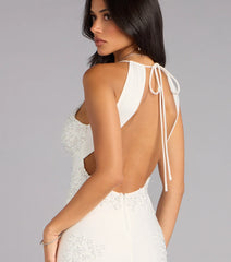 Melonie Open Back Mermaid Formal Dress