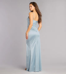 Heidi Satin Mermaid Formal Dress