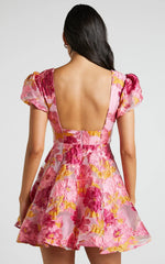 Brailey Jacquard Mini Dress