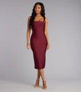 Allure Defined Midi Dress