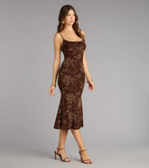 Café Society Floral Midi Dress