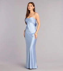 Marlissa Satin Column Formal Dress
