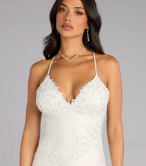 Melonie Open Back Mermaid Formal Dress