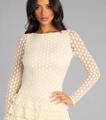 Lover’s Lane Lace Mini Dress