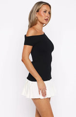 On My Terms Mini Dress Black