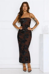 Estelle Mesh Maxi Dress