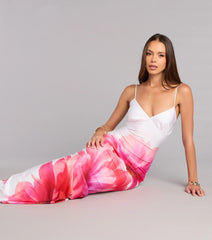 Tula Tropical Floral Formal Dress
